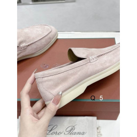 Loro Piana Men/Women's Summer Walk Moccas/ Flat Shoes / Light P/k