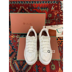 Loro Piana Men/Women's Cairn Walk Sports Shoes / Creamy Almond