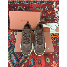Loro Piana Men/Women's Cairn Walk Sports Shoes / Khaki