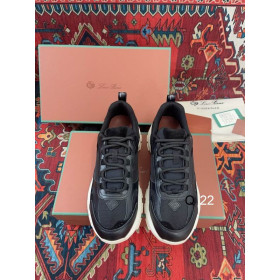 Loro Piana Men/Women's Cairn Walk Sports Shoes / Black