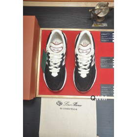 Loro Piana Men/Women's Sports Shoes / Black Collaboration With New Balance