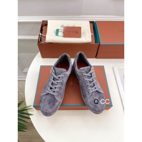 Loro Piana Women's Suede Sneakers / Purple