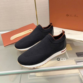 Loro Piana Men's Flexy Active Sports Shoes / Black