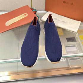 Loro Piana Men's Flexy Active Sports Shoes / Dark Blue