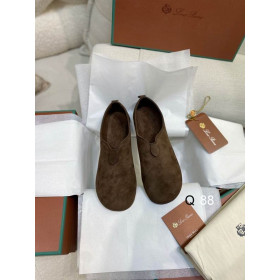 Loro Piana Women's Floaty Flat Shoes / Brown