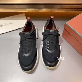 Loro Piana Men's Walk Wish Sports Shoes / Black