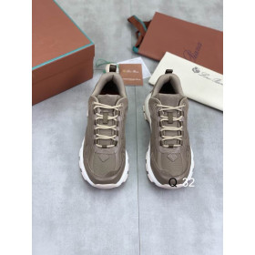 Loro Piana Men's Cairn Walk Sports Shoes / Khaki Sale