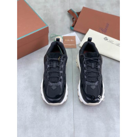 Loro Piana Men's Cairn Walk Sports Shoes / Black Onl/e