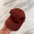Loro Piana Baseball Cap with Elasticated back Microfibre Storm System in burgundy