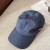 Loro Piana Baseball Cap with Elasticated back Storm System in dusty blue