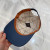 Loro Piana Baseball Cap with Elasticated back Storm System in dusty blue deals