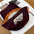 Loro Piana Cashmere Baseball Cap with Elasticated back in burgundy