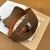 Loro Piana Corduroy Baseball Cap with Adjustable strap in brown