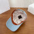Loro Piana Denim Baseball Cap with Adjustable strap in light blue