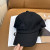 Loro Piana Linen Baseball Cap with Adjustable strap in black