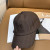 Loro Piana Linen Baseball Cap with Adjustable strap in caramel brown