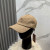 Loro Piana Linen Baseball Cap in dark beige