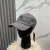 Loro Piana Linen Baseball Cap in dark grey