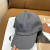 Loro Piana Linen Baseball Cap with Adjustable strap in grey sale