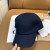 Loro Piana Linen Baseball Cap with Adjustable strap in navy blue online