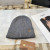 Loro Piana Men's / Women's Logo-Embroidered Ribbed Cashmere Beanie in gray