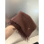 Loro Piana Men's / Women's Baby Cashmere Two-Tone Fringed Scarf in dark brown and beige