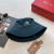 Loro Piana Men's / Women's Bucket Hat with Microfibre Storm System in dark green