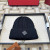 Loro Piana Men's / Women's Cable Knit Cashmere Beanie in black