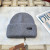Loro Piana Men's / Women's Cashmere Beanie with Storm System in gray