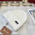 Loro Piana Men's / Women's Cashmere Beanie with Storm System in white