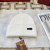 Loro Piana Men's / Women's Cashmere Beanie with Storm System in white