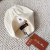 Loro Piana Men's / Women's Jungfrau Baby Cashmere Beanie in white