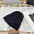 Loro Piana Men's / Women's Ribbed Knit Beanie in black