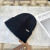Loro Piana Men's / Women's Ribbed Cashmere Beanie in black