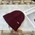 Loro Piana Men's / Women's Ribbed Cashmere Beanie in burgundy