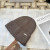Loro Piana Men's / Women's Ribbed Cashmere Beanie in grayish brown