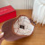 Loro Piana Suede Baseball Cap with Adjustable strap in caramel brown