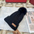 Loro Piana Women's Cashmere Beanie with Pom-Pom in black