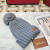 Loro Piana Women's Cashmere Beanie with Pom-Pom in dusty blue